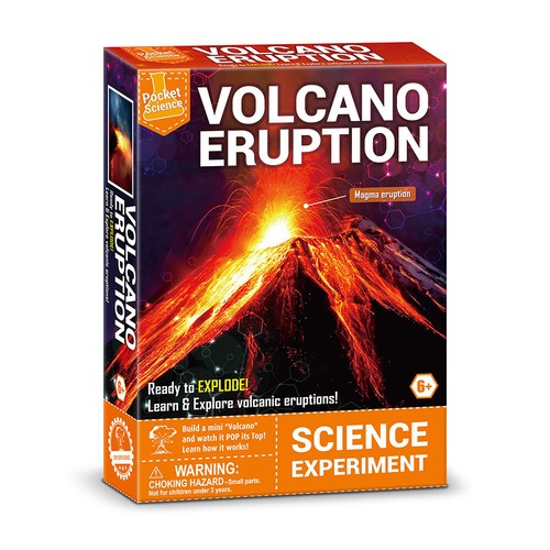 Kaper Kidz Volcano Eruption Science Kit | Fun STEM Learning Activity for Kids - Picture 2 of 4