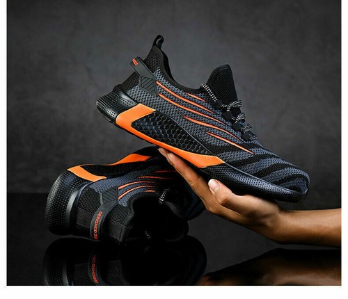 Sicherheitsschuhe Herren Damen Arbeitsschuhe mit Stahlkappe Leicht Schutzschuhe- - Bild 1 von 32