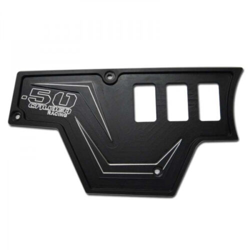 USA Made Billet CNC 2pc Dash Panel Combo Polaris RZR XP 1000 900 Stealth Black - Bild 5 von 10