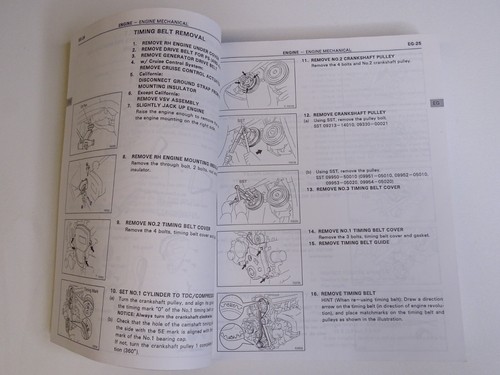 1995 Toyota Paseo Repair Manual OEM Factory Service Book Workshop FSM - Bild 8 von 15