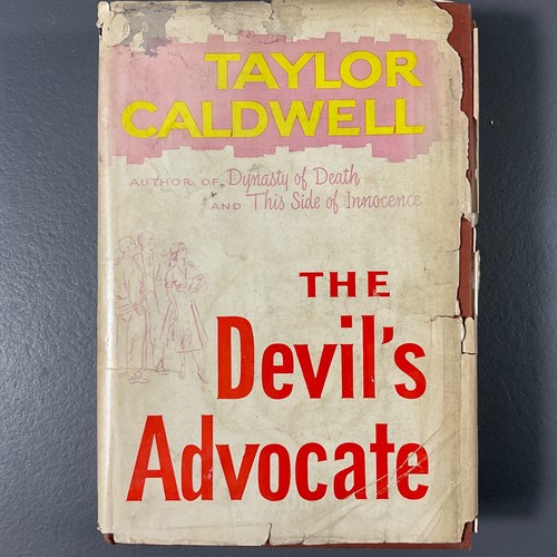 The Devil's Advocate Taylor Caldwell Vintage Hardcover Book Crown Publish 1952 - Picture 15 of 24