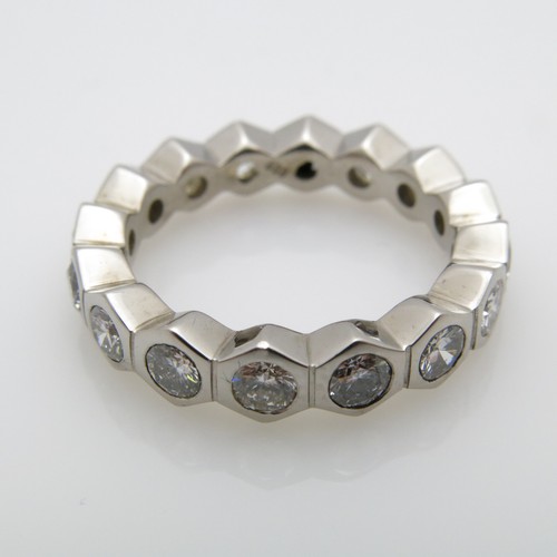 REIF-DESIGN - 1,46 CT. MEMORY RING - GOLD - EIGENE GOLDSCHMIEDE - TOPSTÜCK! - Picture 4 of 12