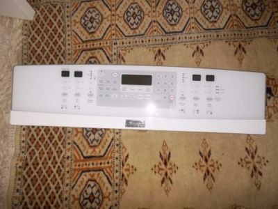 KENMORE ELITE OVEN MEMBRANE SWITCH #318551904 entire front panel crystal glass