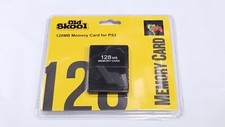 Old Skool PlayStation 2 PS2 128MB Memory Card ** BRAND NEW **