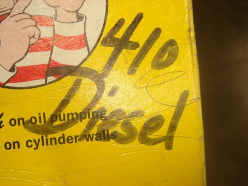 VINTAGE NOS HASTINGS ENGINE PISTON RING SET CT97131 20 Rings 410 Diesel - Picture 3 of 11
