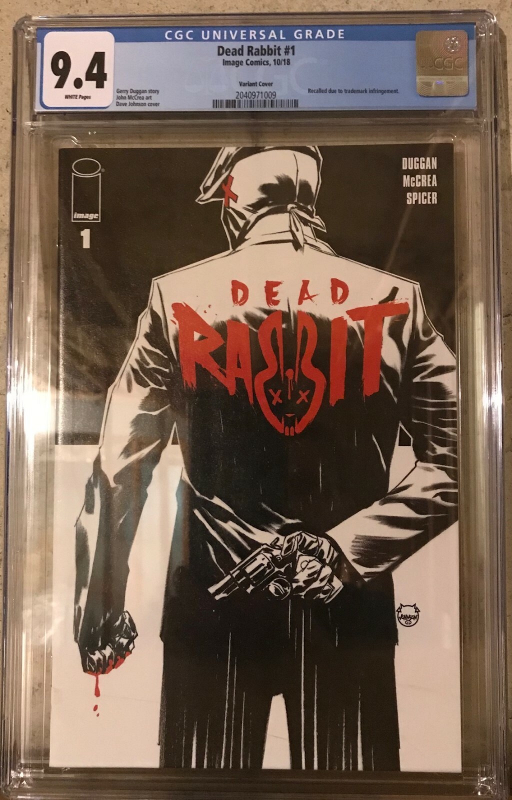 Dead Rabbit #1 - Variant Cover - CGC 9.4 - Image Comics 10/18 | eBay