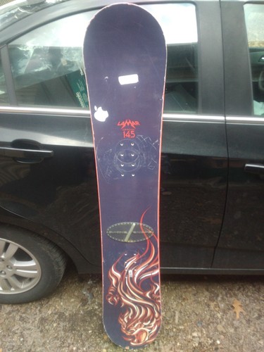 Lamar Dragon 145 CM Purple & Red Freestyle Snowboard - Used - Board Only as is - Picture 8 of 8