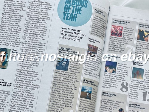 LANA DEL REY Sunday Times CULTURE supplement magazine December 2023 - Picture 5 of 7