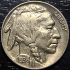 1936 P  Buffalo Nickel