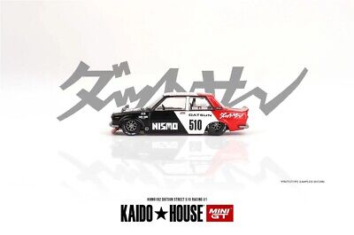 🔥[BRAND NEW] Mini GTxKaido 1/64 KHMG102 - Datsun Street 510