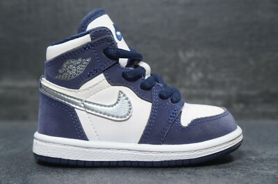 Nike Air Jordan 1 AJ1 High OG Size 5C CO.JP Midnight Navy AQ2665-141 Toddler 5 C