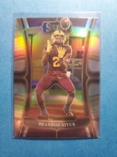 2023 Panini Select Draft Picks - #64 Brandon Aiyuk Silver Prizm - SF 49ers