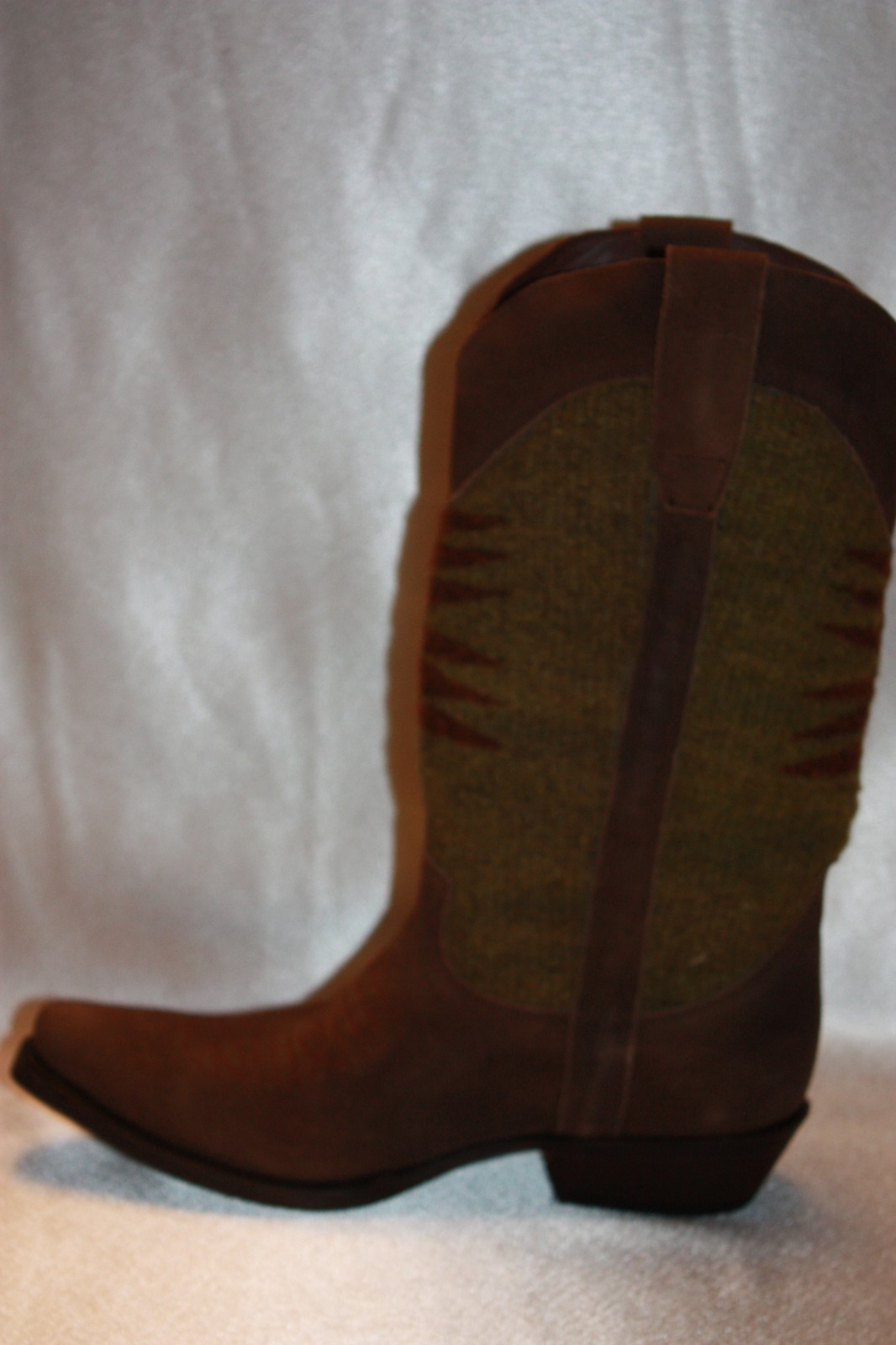 NEW MATISSE Brown Suede Woven Woven Woven Dhurri SANTA MARIA Western Boots Sz 7.5 259 23f1e4 NEW MATISSE Brown Suede Woven Woven Woven Dhurri SANTA MARIA Western Boots Sz 7.5 259 23f1e4