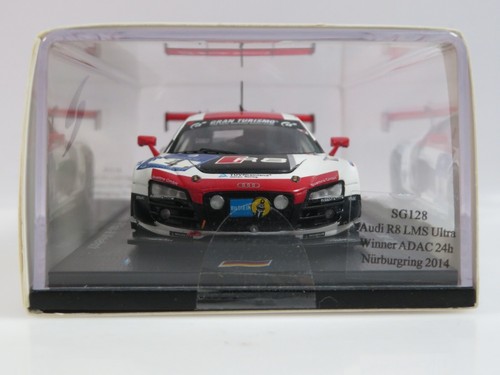Anello N 1:43 Spark SG128 Audi R8 LMS Ultra Winner ADAC 24h 2014 X2 - Foto 4 di 6