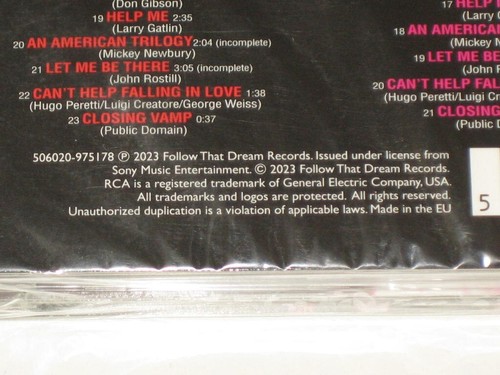 3 CD Elvis Presley: Let Me Be There (2023 FTD) - Bild 6 von 8