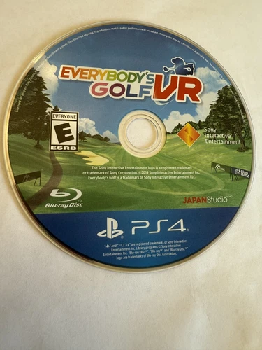 Everybody's Golf VR (Sony PlayStation 4 PS4, 2019) DISC ONLY NO TRACKING (#2861)