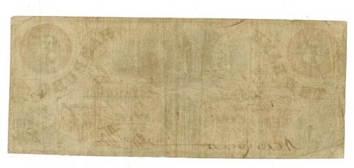 1860 Hamburg South Carolina BANK OF HAMBURG 5 $ veraltete Währung - Bild 2 von 2