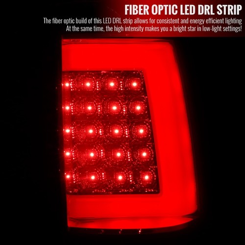 For 99-02 Chevy Silverado 99-06 Sierra Single Crew Truck LED Taillights Red G2 - Picture 2 of 5