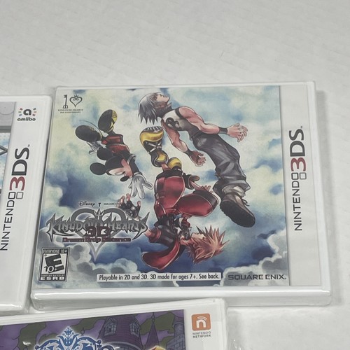 Factory Sealed 3DS BUNDLE Dragon Quest VIII, Kingdom Hearts DDD, Chibi-Robo! - Bild 3 von 10