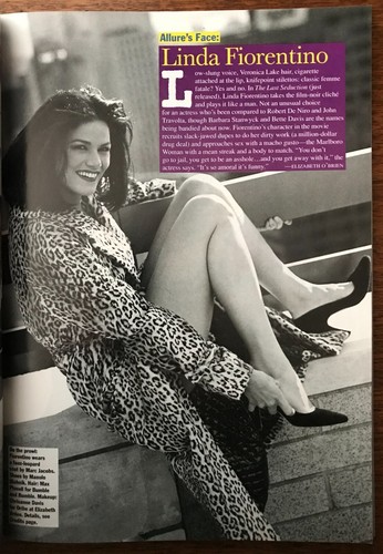 Claudia Schiffer - Allure - Nov. 1994, Jennifer Jason Leigh, Linda Fiorentino - Picture 6 of 18