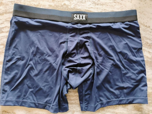 Saxx Ballpark Pouch Sport Mesh Herren Boxershorts Unterwäsche XLarge NEUWERTIG KOSTENLOSER VERSAND