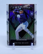 2022 Panini Chronicles Crusade COLTON WELKER Holo Prizm RC #14 