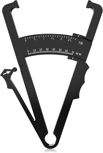 Body Fat Caliper, Fat Measure Clipper Combo with Body Fat Percentage Measure Cha - Picture 6 of 13