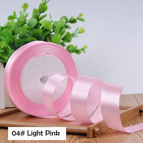 25 Yards Silk Satin Ribbon 6mm 10mm 15mm 20mm 25mm 38mm 50mm - Picture 4 of 46