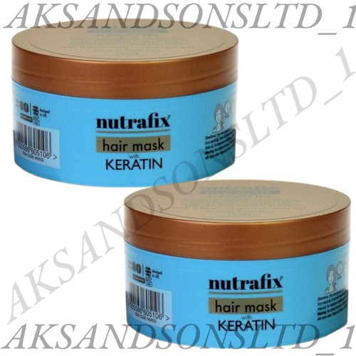 Nutrafix Haarmaske für geschädigtes trockenes Haar weiches & seidiges Haarwachstum - Bild 7 von 10