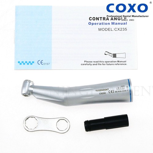 COXO Dental LowerSpeed Handpiece Contra Angle 1:5 Fiber Optic LED Self Power NSK - Picture 3 of 61