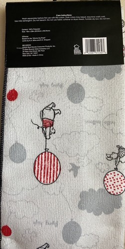 DISNEY WINNIE THE POOH KITCHEN TOWELS MICROFIBER SET OF 3 NWT Pooh Piglet CUTE!! - Picture 2 of 2