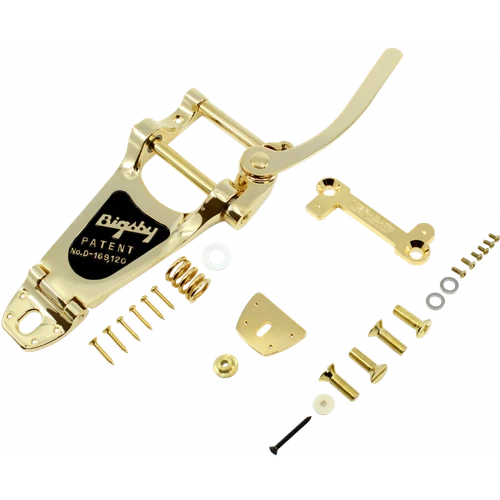 Vibrato, Bigsby Vibramate Set, B7 / V7 Les Paul, Color: Gold