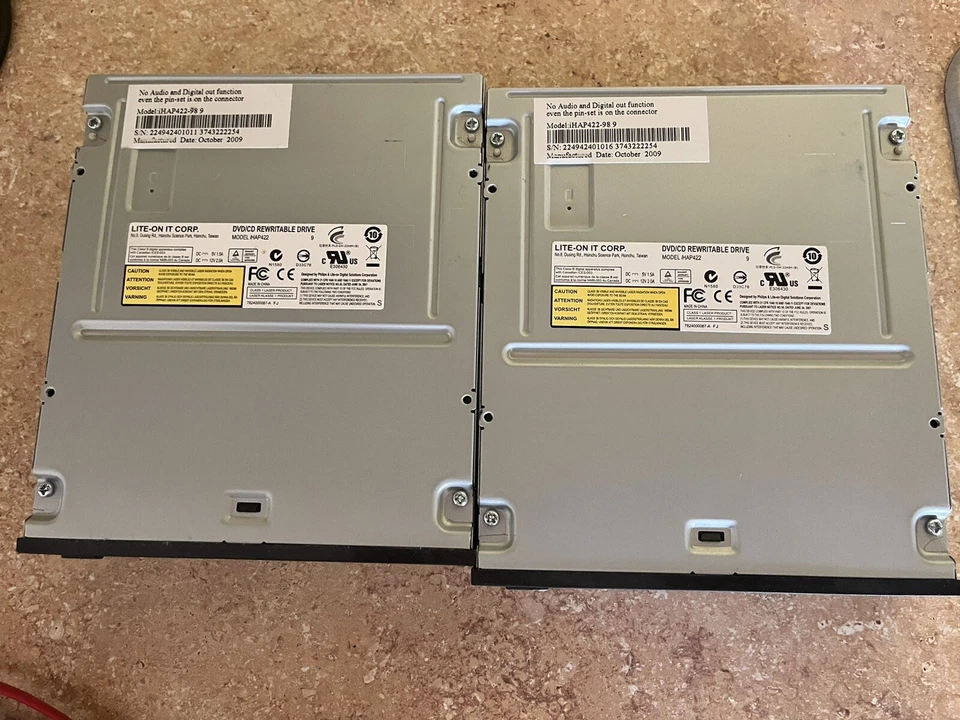 Unidad SATA regrabable Lite-On iHAP422 DVD/CD RW negra dueño original Foto 4 de 4
