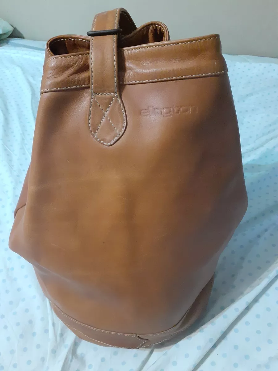 Ellington hot sale leather backpack