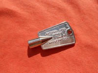 National Freezer Lock Key Pre-cut Key For Common Freezer Triangle Type National Freezer Lock Key Pre-cut Key For Common Freezer Triangle Type