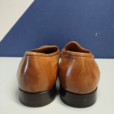 Florsheim Pisa Tassel Loafers Mens US 11.5D Brown Weave  display picture 1