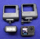 GOPRO 13 Black 5.3 K HDR 27MP with (2) Refuel 9 Hour Extended Batteries & Light