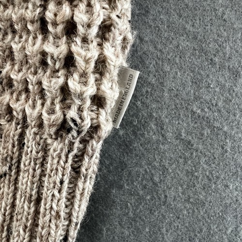 PEREGRINE Cardigan Size Small Mens Waffle 100% Wool Shawl Skiddaw - Bild 8 von 12