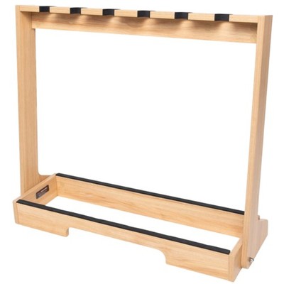 Gator GFW-GTR-WD6RK Frameworks Wooden 6-Guitar Rack, Maple