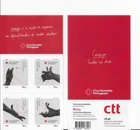 PORTUGAL PORTUGUESE RED CROSS - BOOKLET 4 SELF ADHESIVE STAMPS - 2026