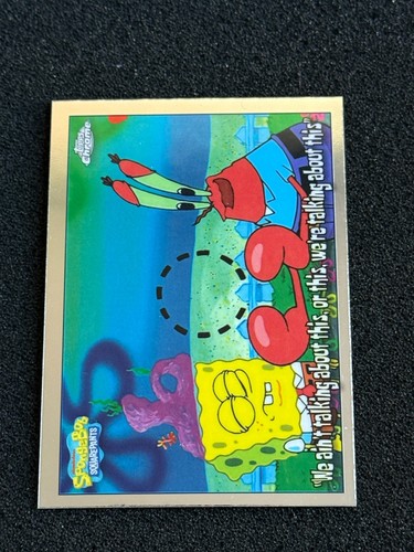 2025 Topps Chrome SPONGEBOB 25th Anniversary Pick A Card Base Inserts Discounts - Picture 140 of 411