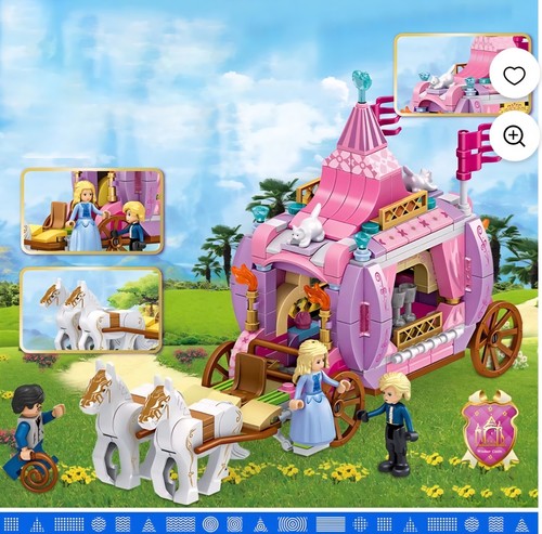 Windsor Castle: Dream Shadow Fairy City Mädchen Baustein-Set - 731 Teile - Bild 8 von 8