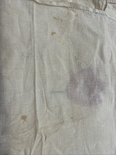 Handgesehene applizierte Tulpe Küchentücher. Konvolut 3 - Bild 4 von 5