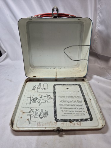 VINTAGE 1959 ALADDIN GUNSMOKE METAL LUNCHBOX W/ THERMOS VERY NICE!! - Picture 5 of 6