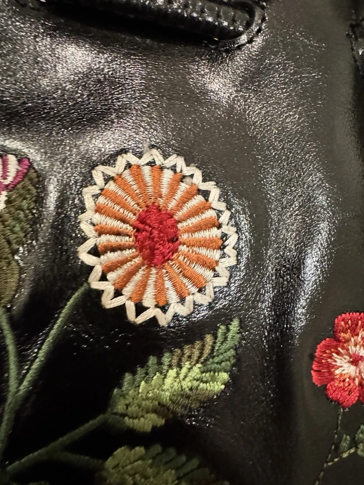 Mini Leather Cowboy Bucket Bag - Image 3 of 4