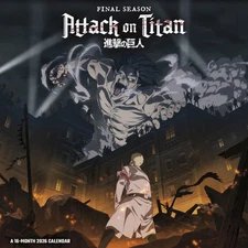 Trends International,  Attack on Titan 2026 Wall Calendar, 12'' X 12'', 16-Month