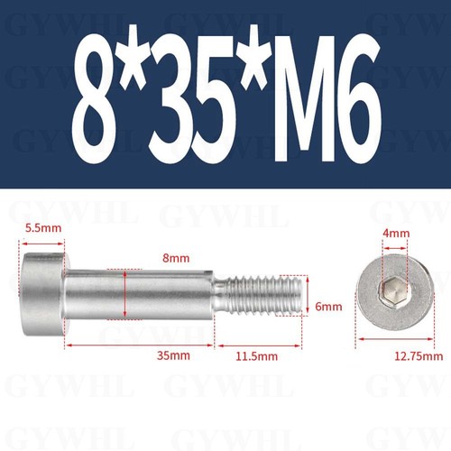 Vis passe épaule hexagonale intérieure A2 inox M2 M2.5 M3 M4 M5 M6 M8 M10 M12 - Photo 117/183