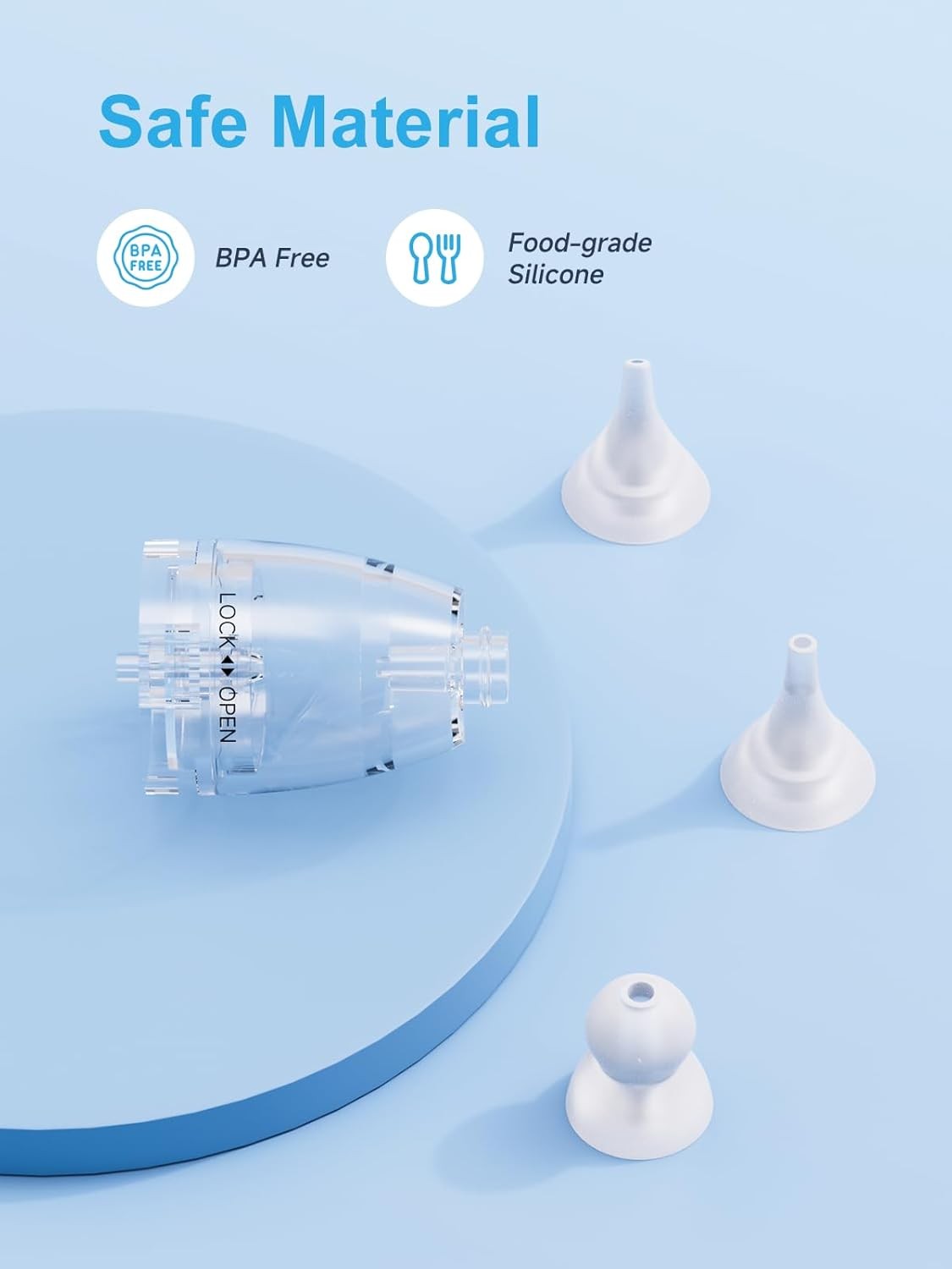 Nasal Aspirator Replacement Parts Compatible with GROWNSY/ X-Bosak / HEYVALUE No