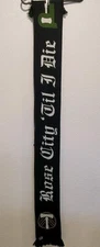 Portland Timbers "Rose City Till I Die" Scarf: Green And Yellow Logo