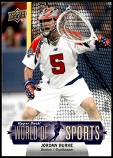 Jordan Burke 2011 Upper Deck World of Sports #207 Boston Cannons